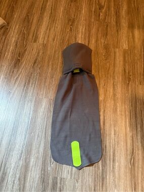 Travel Pillow Fleece Cover in Dark Navy